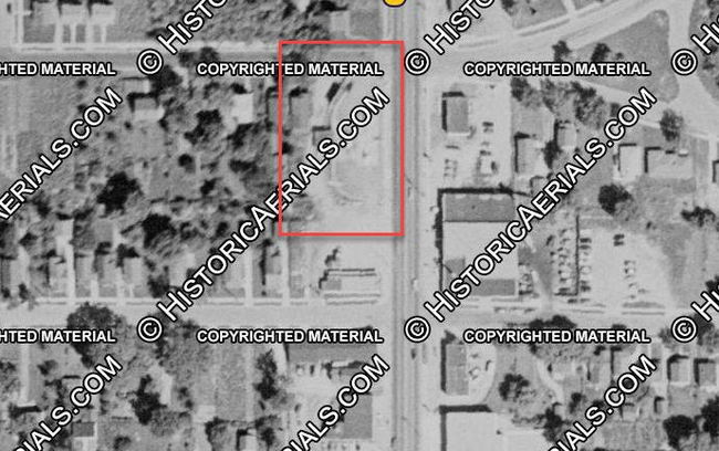 Tip-Top Drive-In - 1955 Aerial Photo (newer photo)